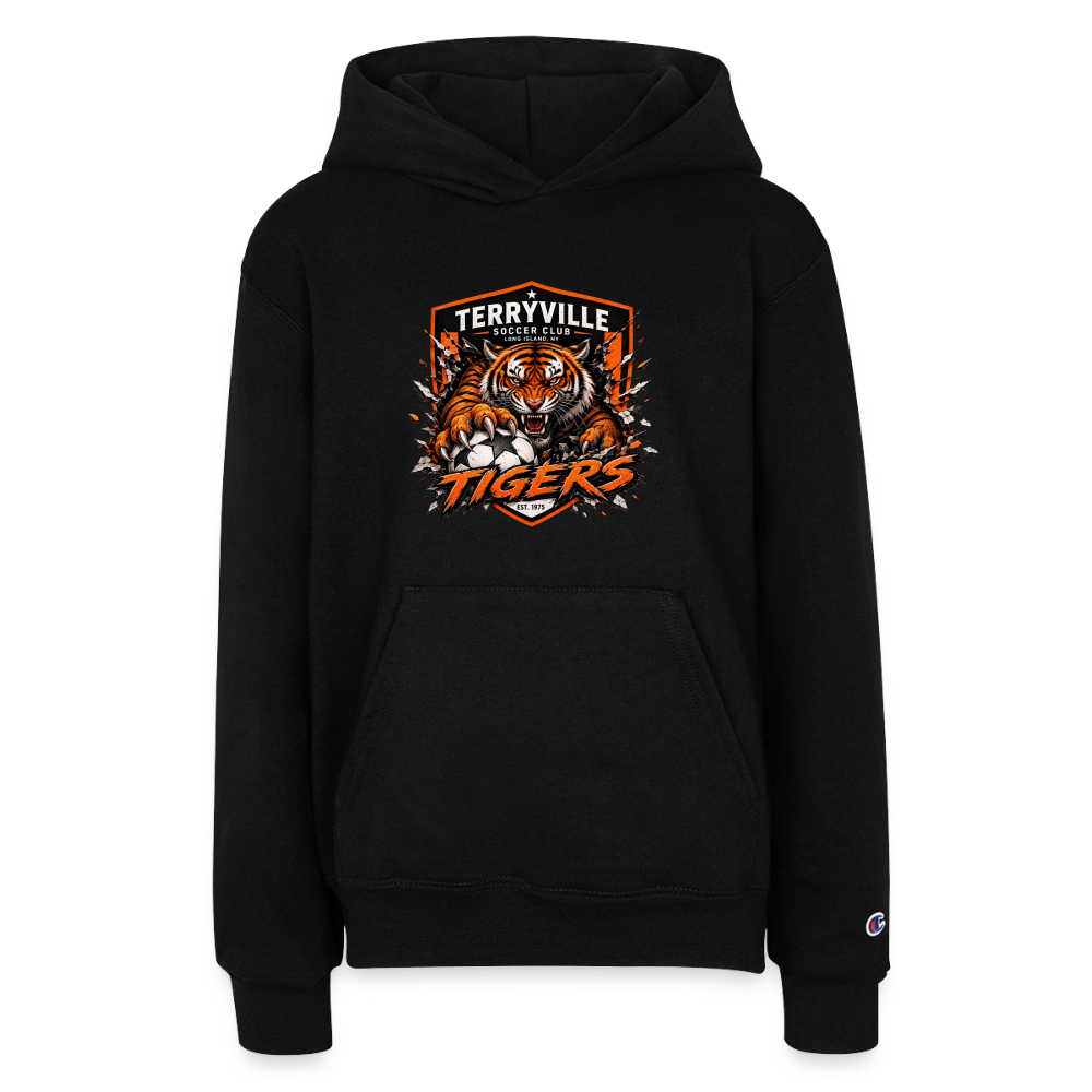Champion Youth Hoodie - black