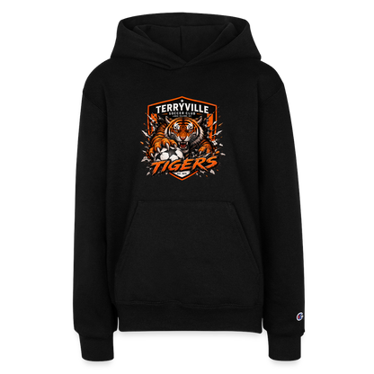 Champion Youth Hoodie - black