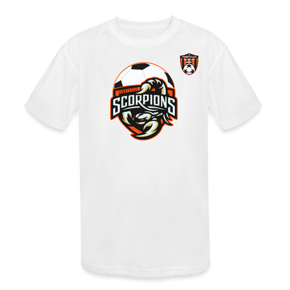 Kids' Moisture Wicking Performance T-Shirt - white