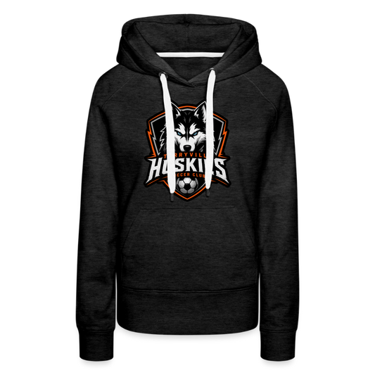 Women’s Premium Hoodie - charcoal grey