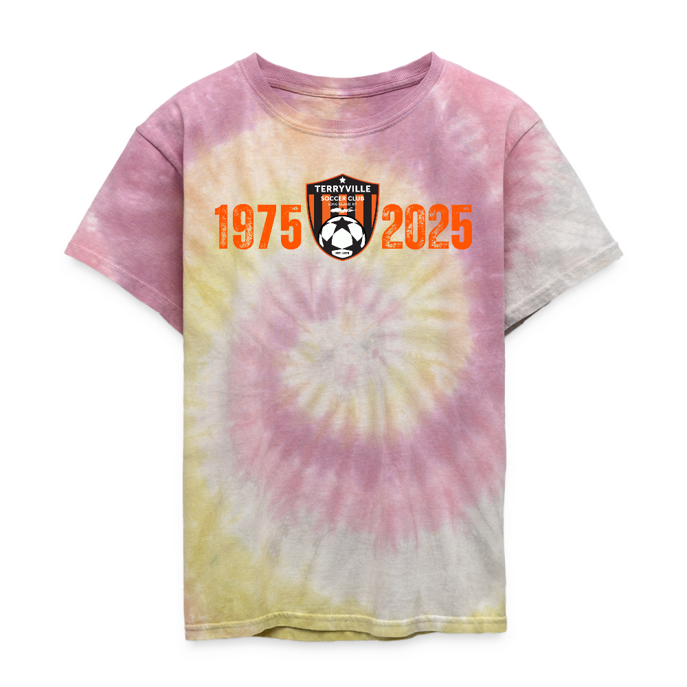 Kid's Tie Dye T-Shirt - Desert Rose