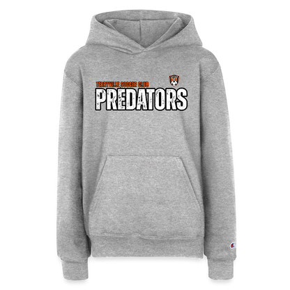 Champion Youth Hoodie - heather grey