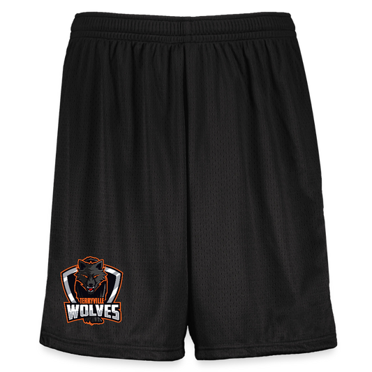 Augusta Sportswear Youth Modified Mesh Short - black