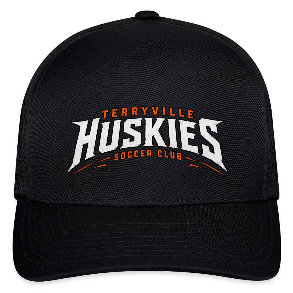 Flexfit Fitted Baseball Cap - black