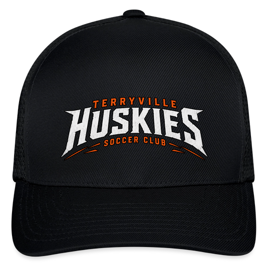 Flexfit Fitted Baseball Cap - black