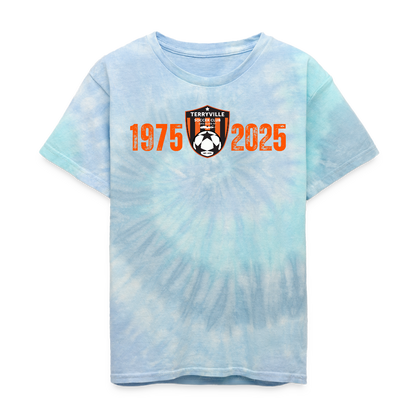 Kid's Tie Dye T-Shirt - blue lagoon