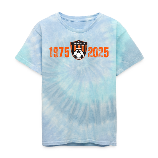 Kid's Tie Dye T-Shirt - blue lagoon