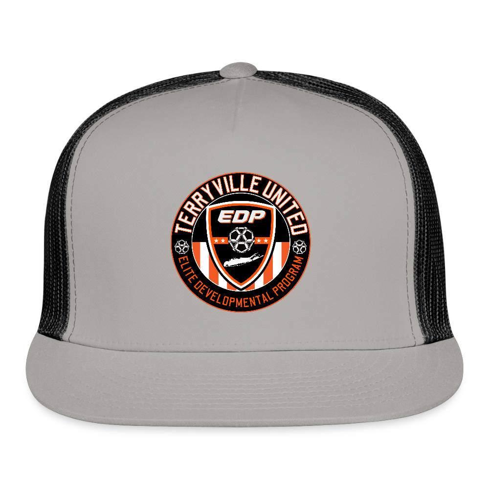 Trucker Hat - gray/black