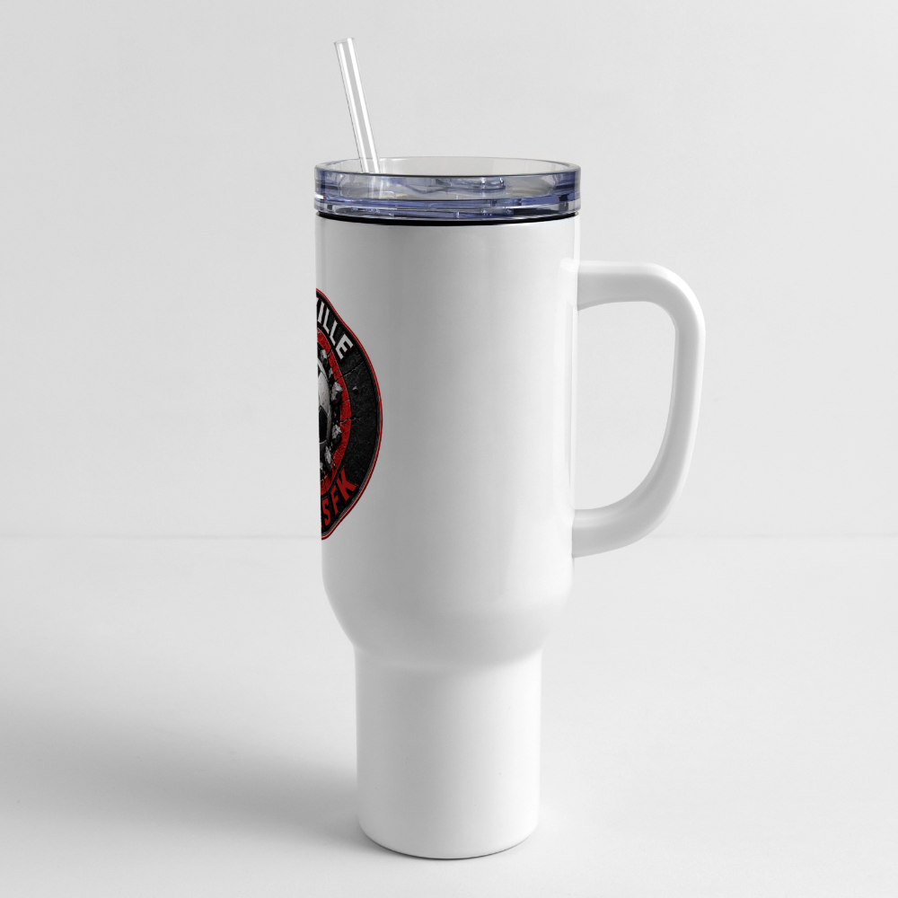 40 oz Travel Tumbler - white