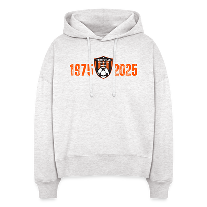 50th Anniversary Women's Hoodie - cool heather grey