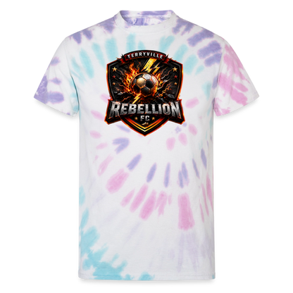 Unisex Tie Dye T-Shirt - Pastel Spiral