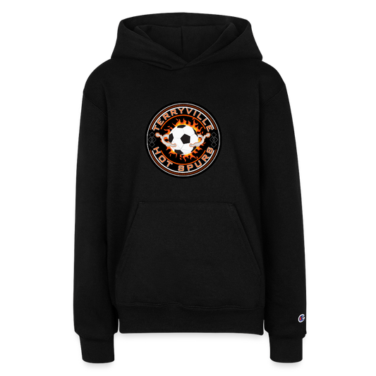 Champion Youth Hoodie - black
