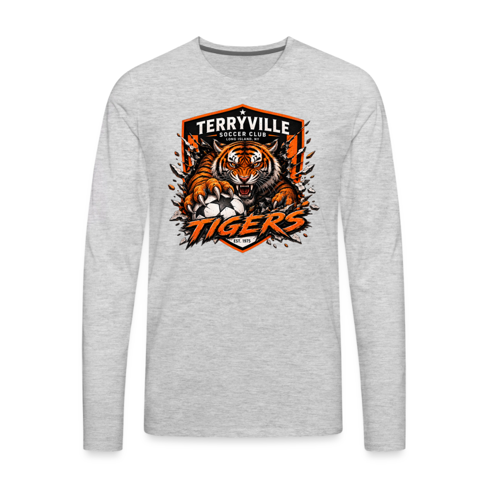 Men's Premium Long Sleeve T-Shirt - heather gray