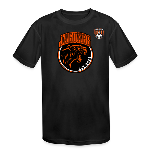 Kids' Moisture Wicking Performance T-Shirt - black