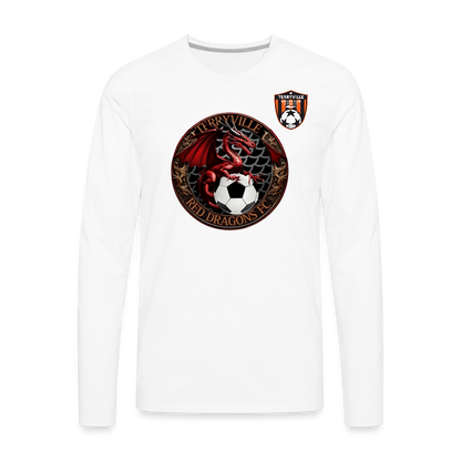 Men's Premium Long Sleeve T-Shirt - white