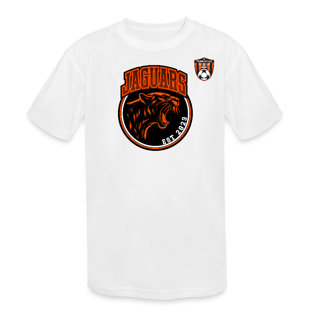 Kids' Moisture Wicking Performance T-Shirt - white