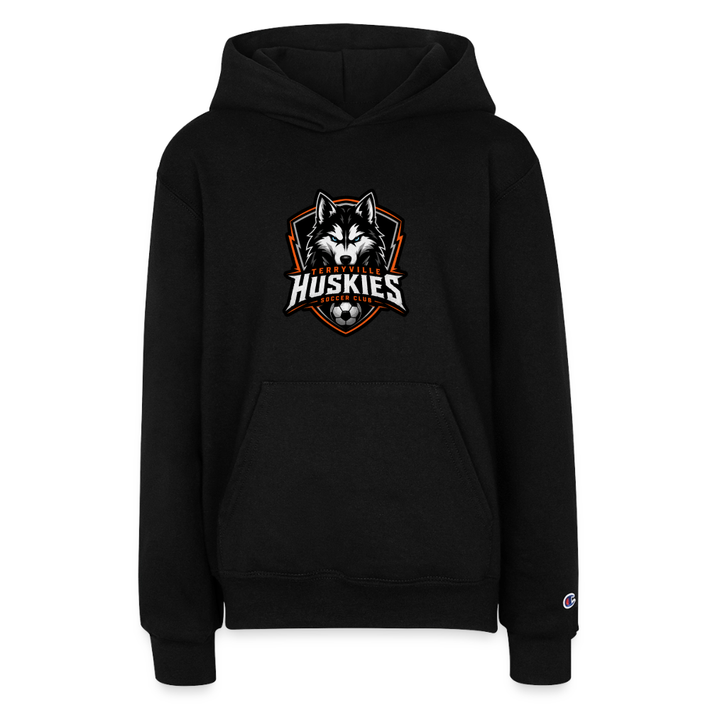 Champion Youth Hoodie - black