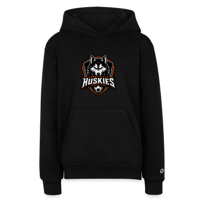 Champion Youth Hoodie - black