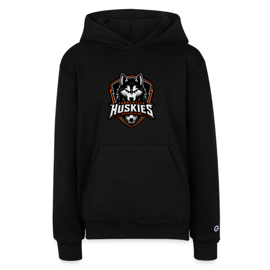Champion Youth Hoodie - black