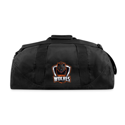 Recycled Duffel Bag - black