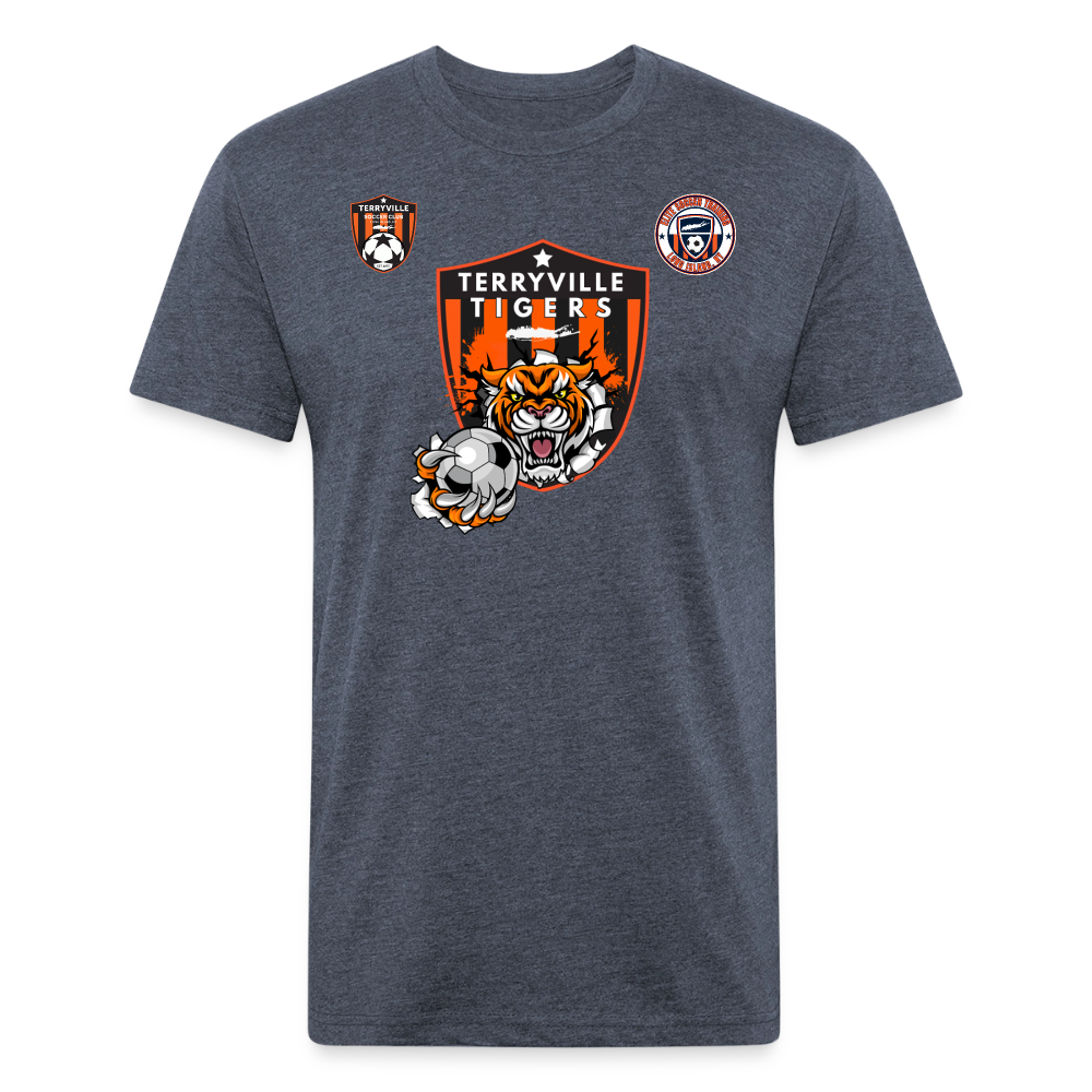 Tigers X Elite Tee - heather navy