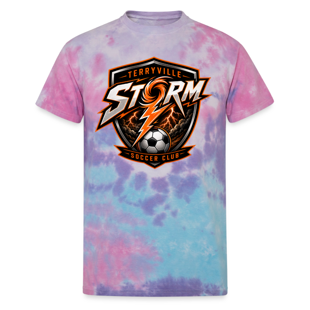 Unisex Tie Dye T-Shirt - cotton candy