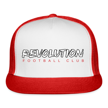 Trucker Hat - white/red