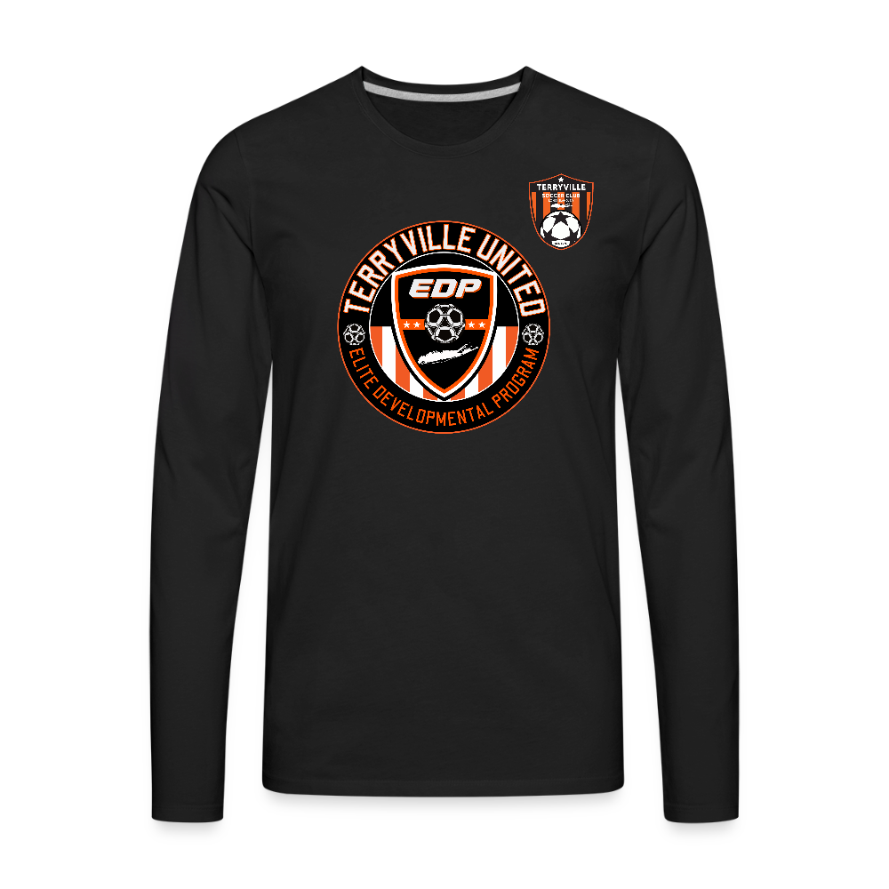 Men's Premium Long Sleeve T-Shirt - black