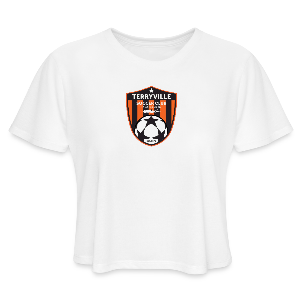 Women's Cropped T-Shirt - white