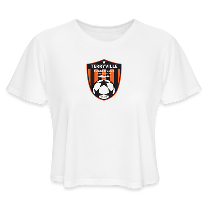 Women's Cropped T-Shirt - white