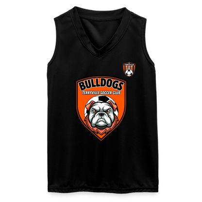Augusta Girls Sleeveless Wicking Attain Jersey - black