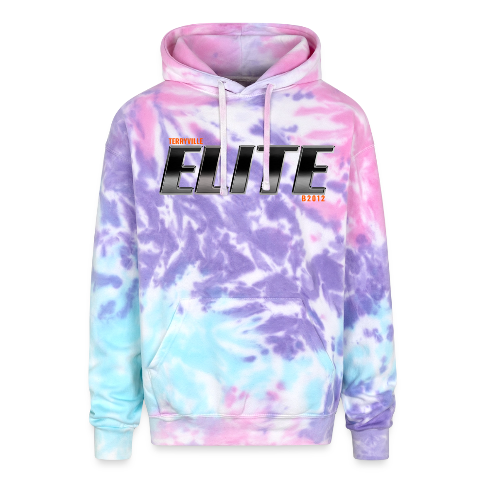 Adult Tie Dye Hoodie - cotton candy