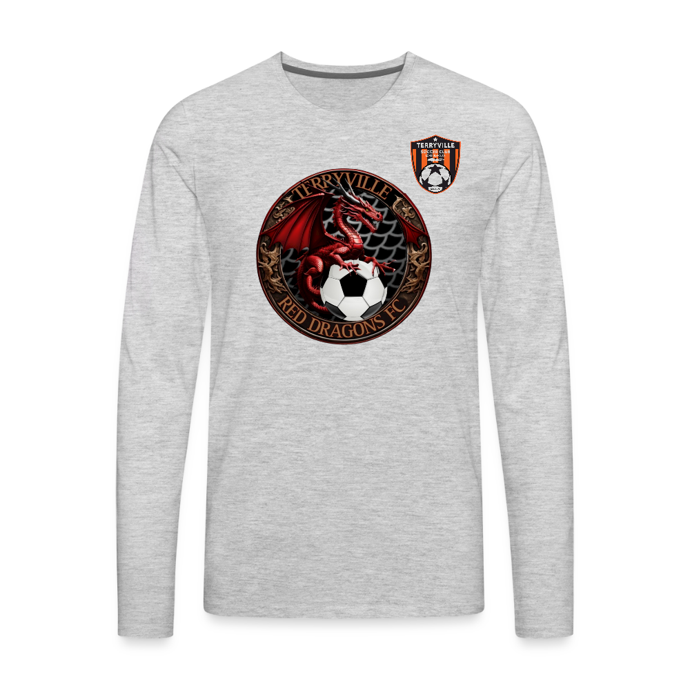 Men's Premium Long Sleeve T-Shirt - heather gray