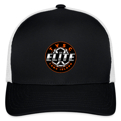 Flexfit Fitted Baseball Cap - black/white