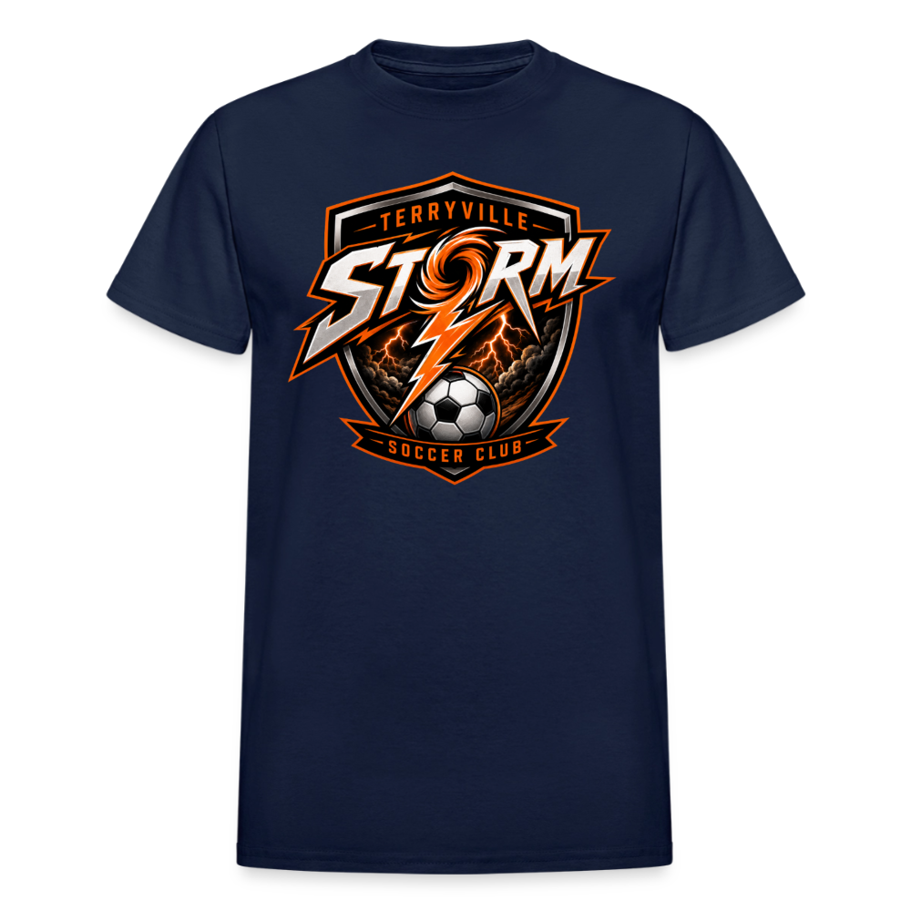 Gildan Ultra Cotton Adult T-Shirt - navy