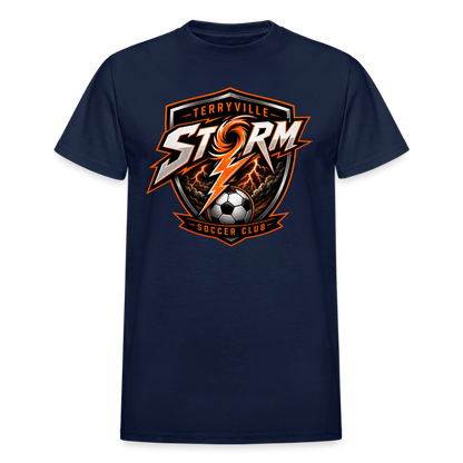Gildan Ultra Cotton Adult T-Shirt - navy