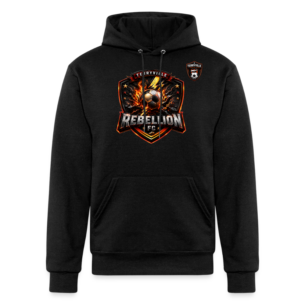 Champion Unisex Powerblend Hoodie - black