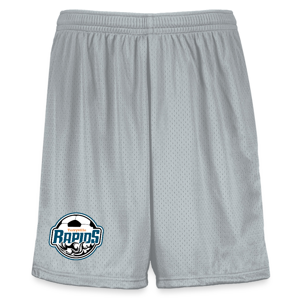 Augusta Sportswear Youth Modified Mesh Short - silver