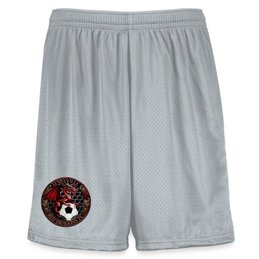 Augusta Sportswear Youth Modified Mesh Short - silver