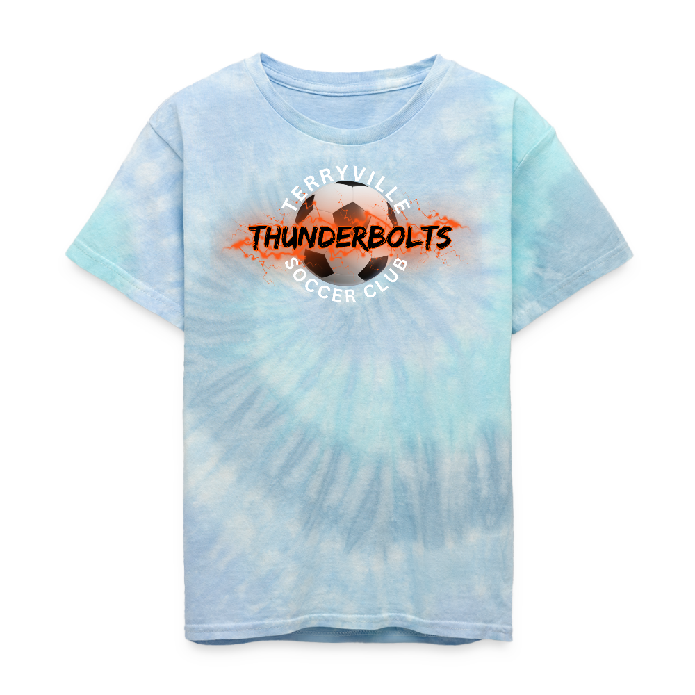 Kid's Tie Dye T-Shirt - blue lagoon