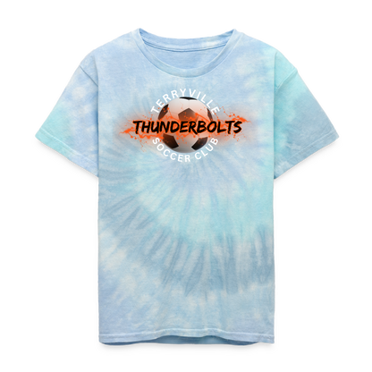 Kid's Tie Dye T-Shirt - blue lagoon