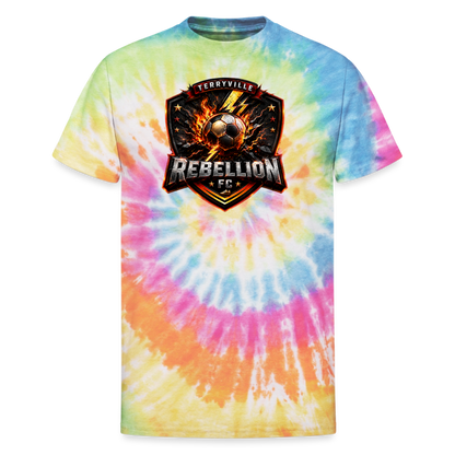 Unisex Tie Dye T-Shirt - rainbow
