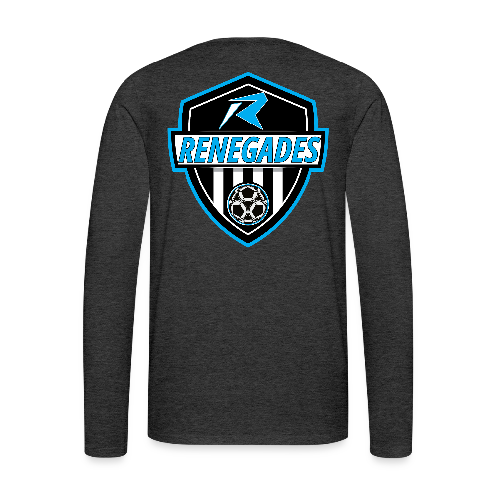 Men's Premium Long Sleeve T-Shirt - charcoal grey