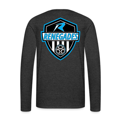 Men's Premium Long Sleeve T-Shirt - charcoal grey