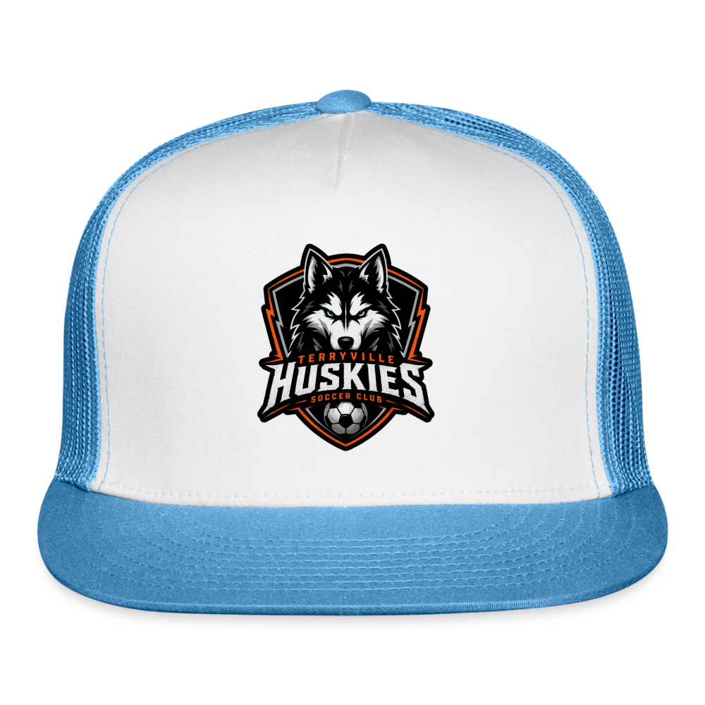 Trucker Hat - white/blue