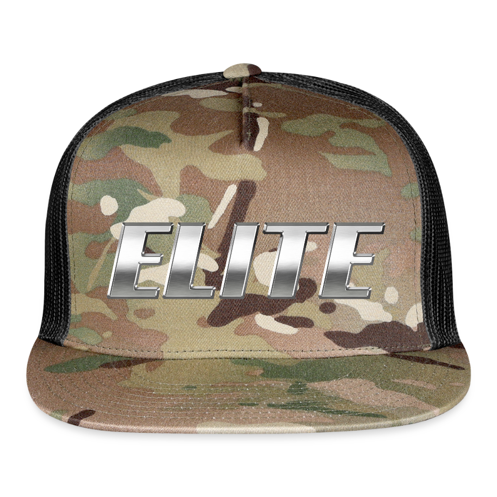 Trucker Hat - MultiCam\black