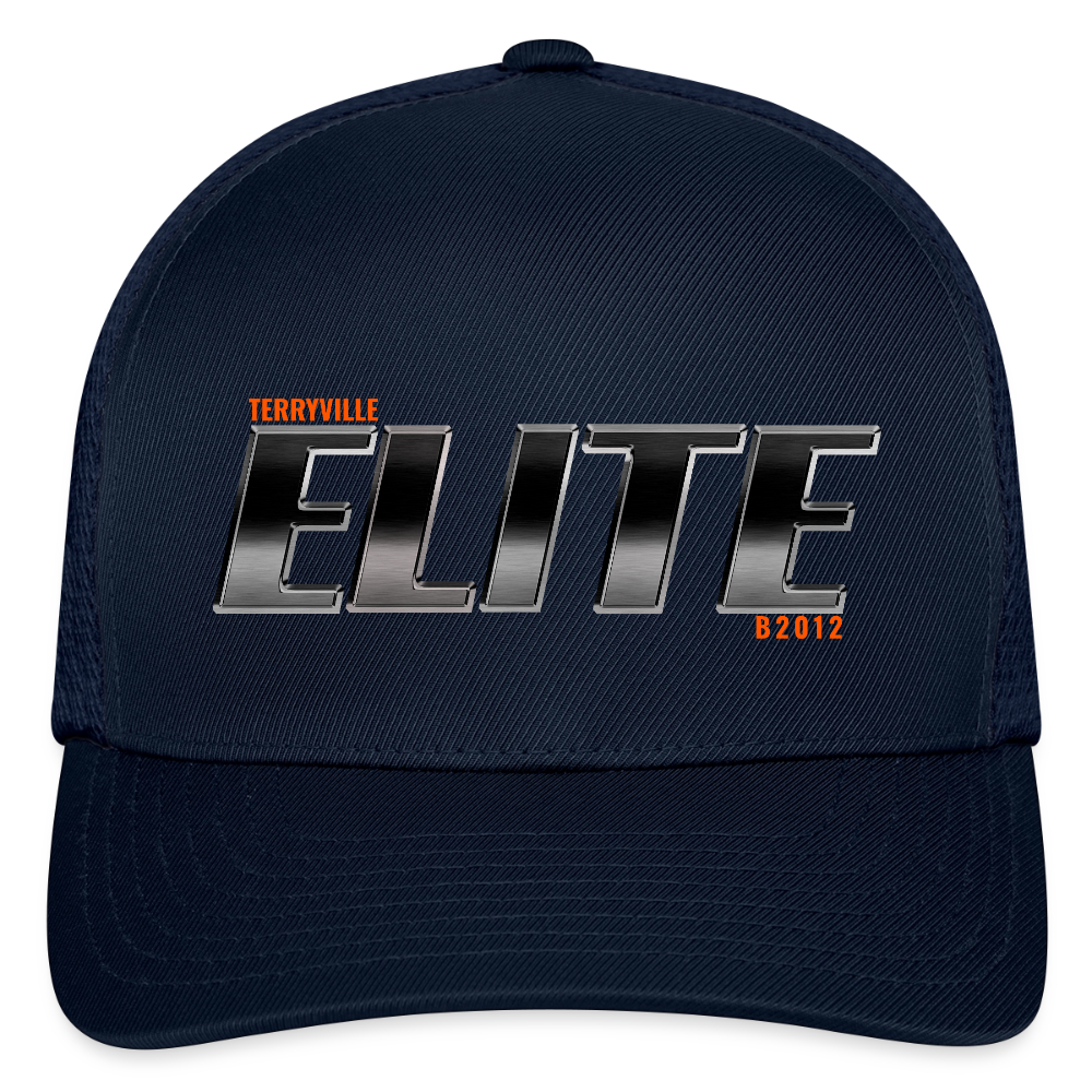Flexfit Fitted Baseball Cap - navy