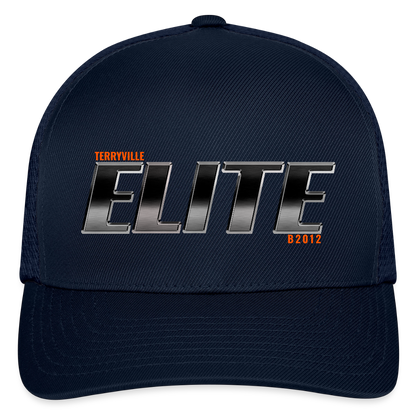 Flexfit Fitted Baseball Cap - navy