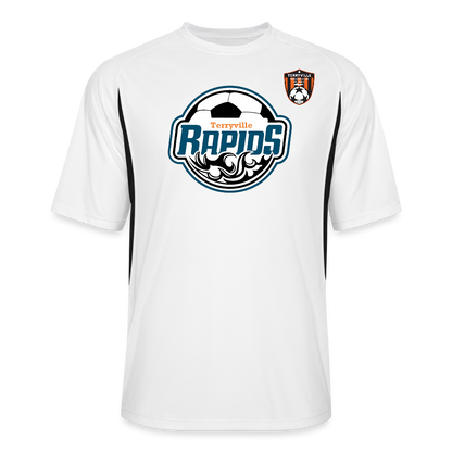 Men’s Cooling Performance Color Blocked Jersey - white/black