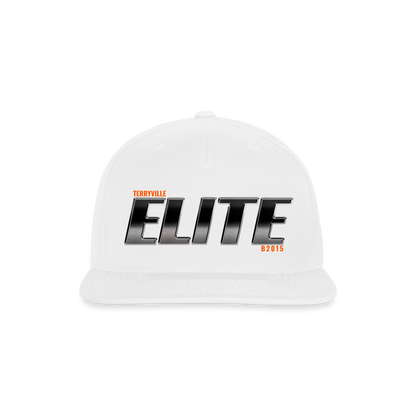 Snapback Baseball Cap - white
